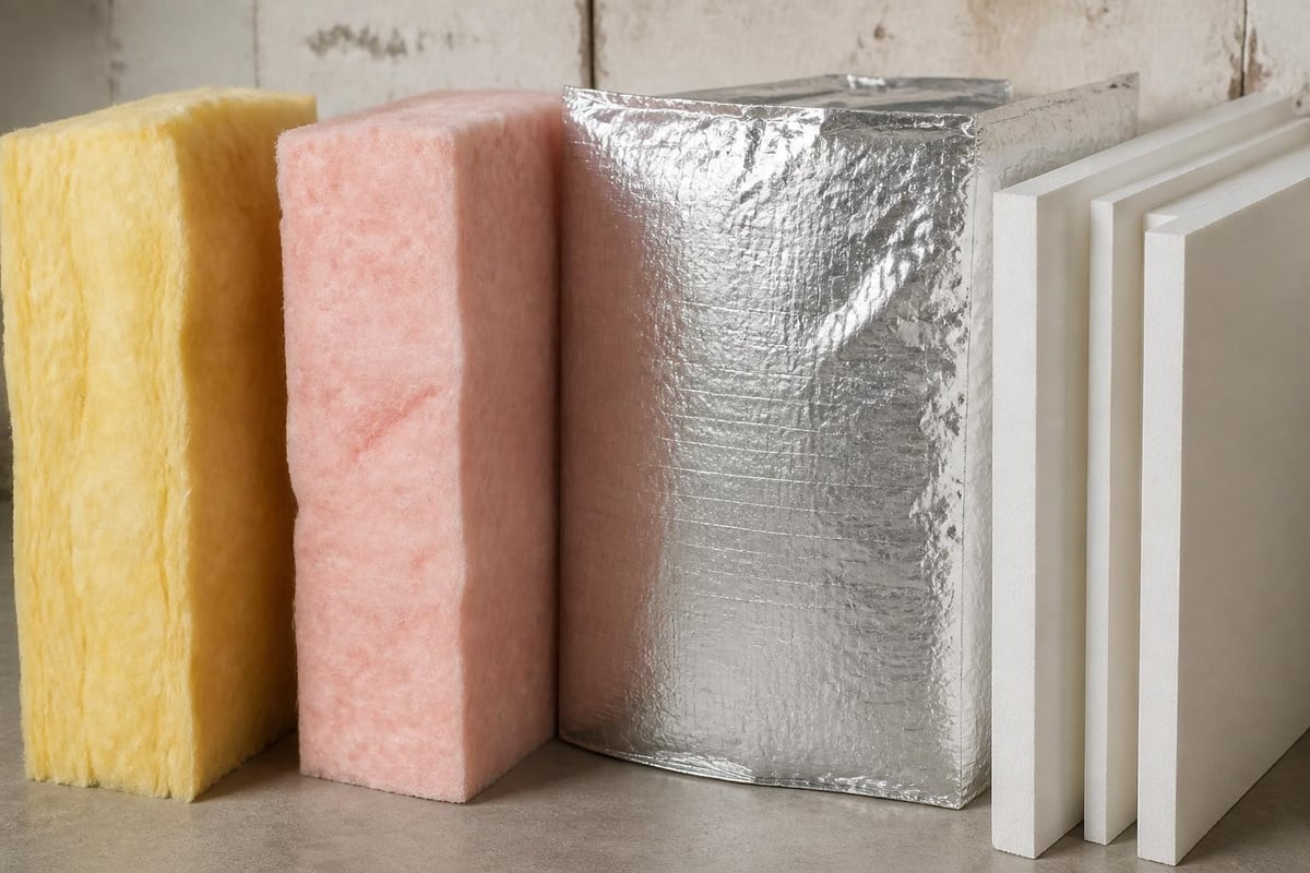 Insulation materials comparison