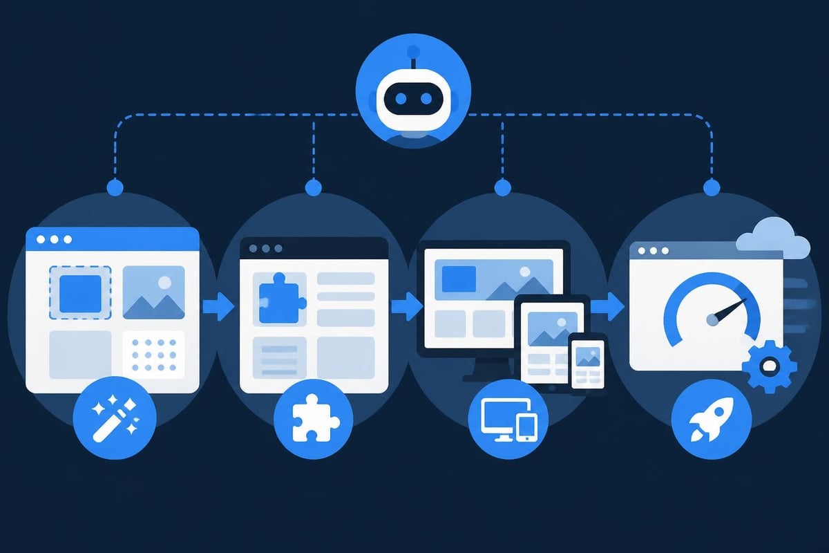 Web development acceleration with Claude Code