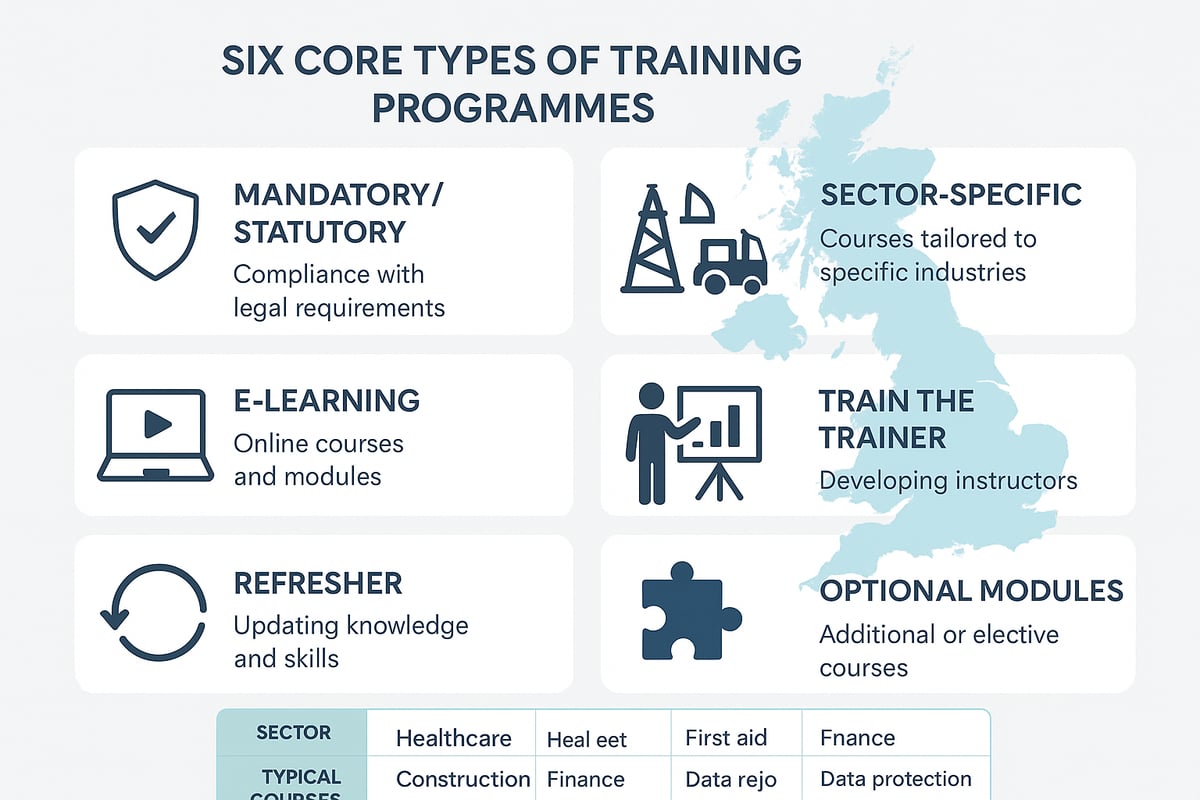 Core Types of Training Programmes for 2026