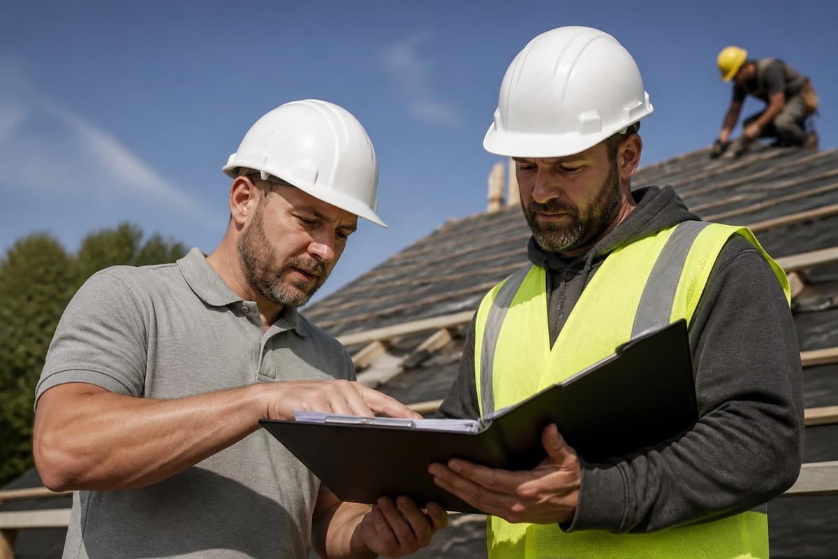 Insurance verification process for roofing contractors