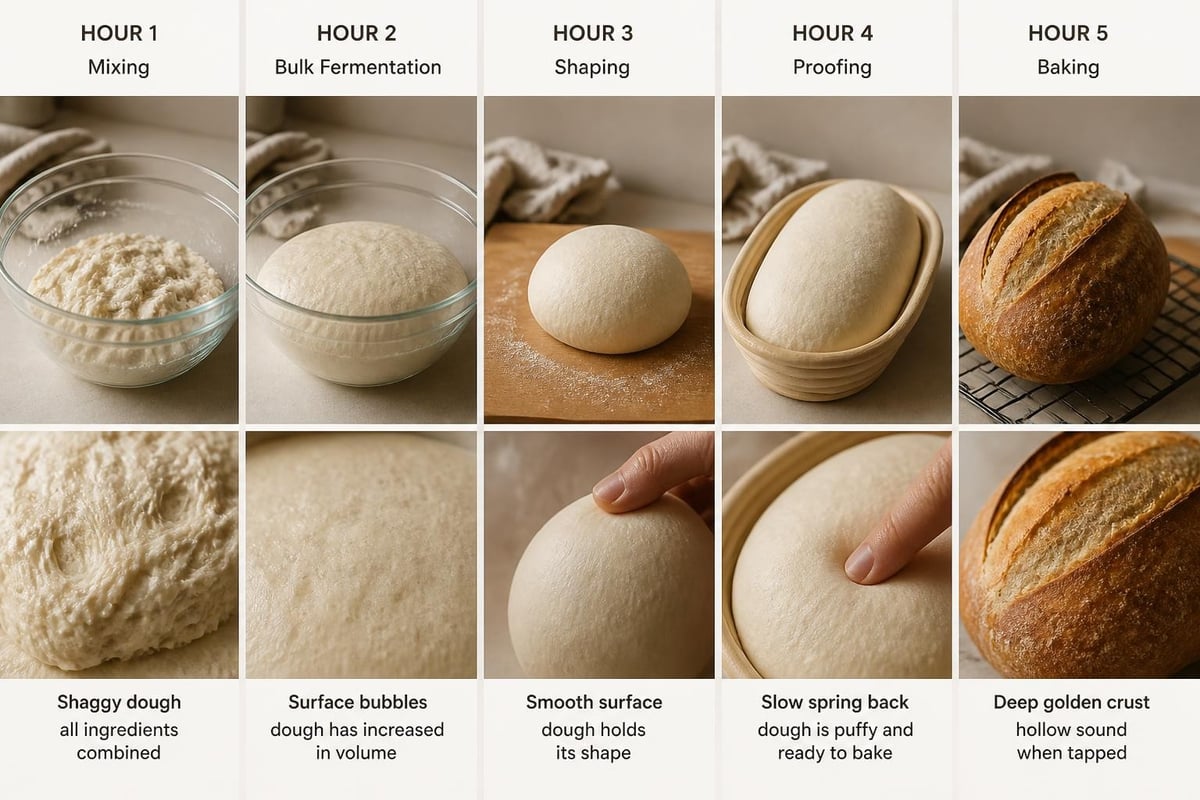 Yeast fermentation timeline