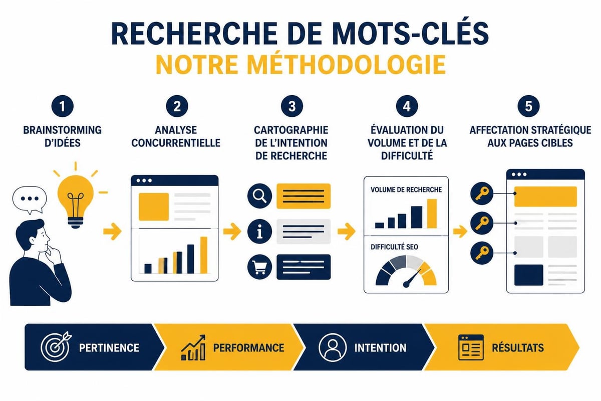 Processus recherche mots-clés
