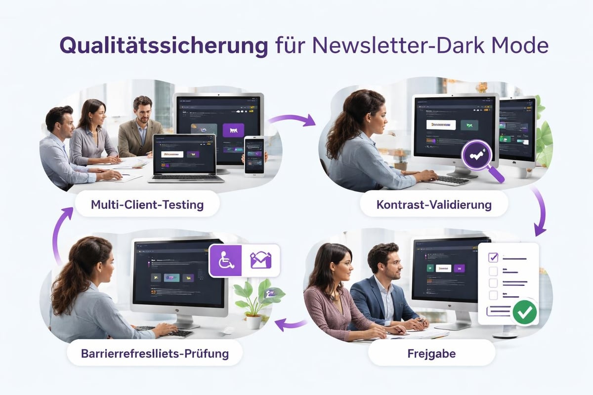 Newsletter Dark Mode Testing