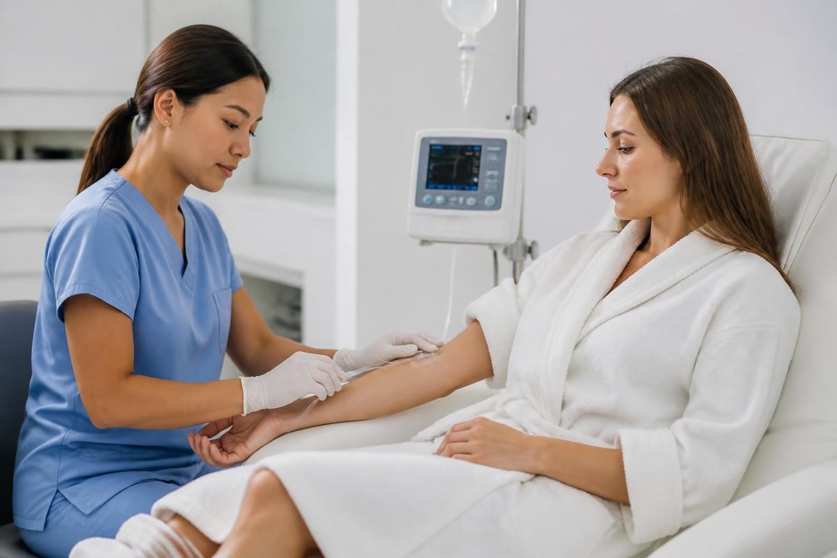 Glutathione IV safety and monitoring