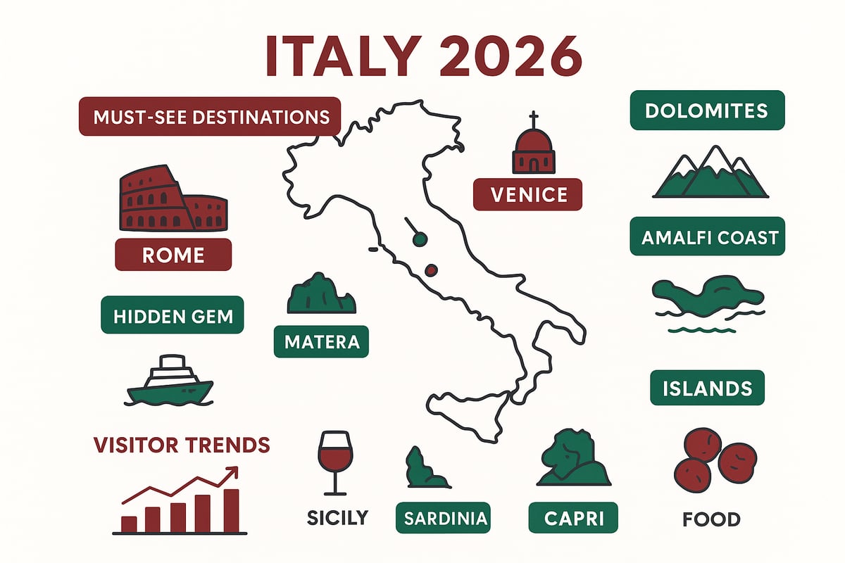 Must-See Destinations in Italy for 2026