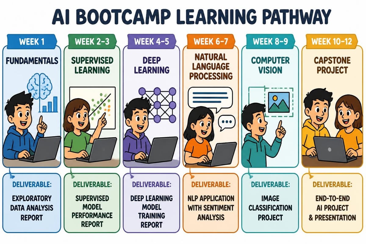 AI bootcamp structure