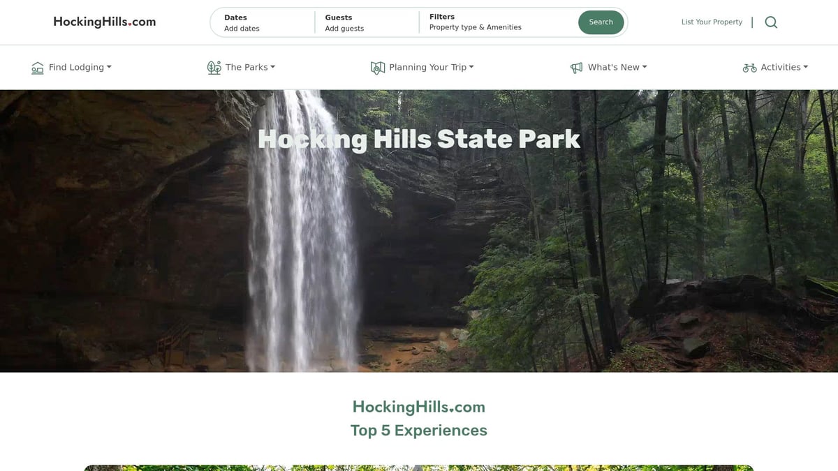 9 Unforgettable Log Cabin Breaks for a Dreamy 2026 Getaway - Hocking Hills State Park Cabins, Ohio