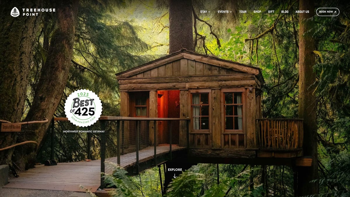 9 Unforgettable Log Cabin Breaks for a Dreamy 2026 Getaway - TreeHouse Point, Washington
