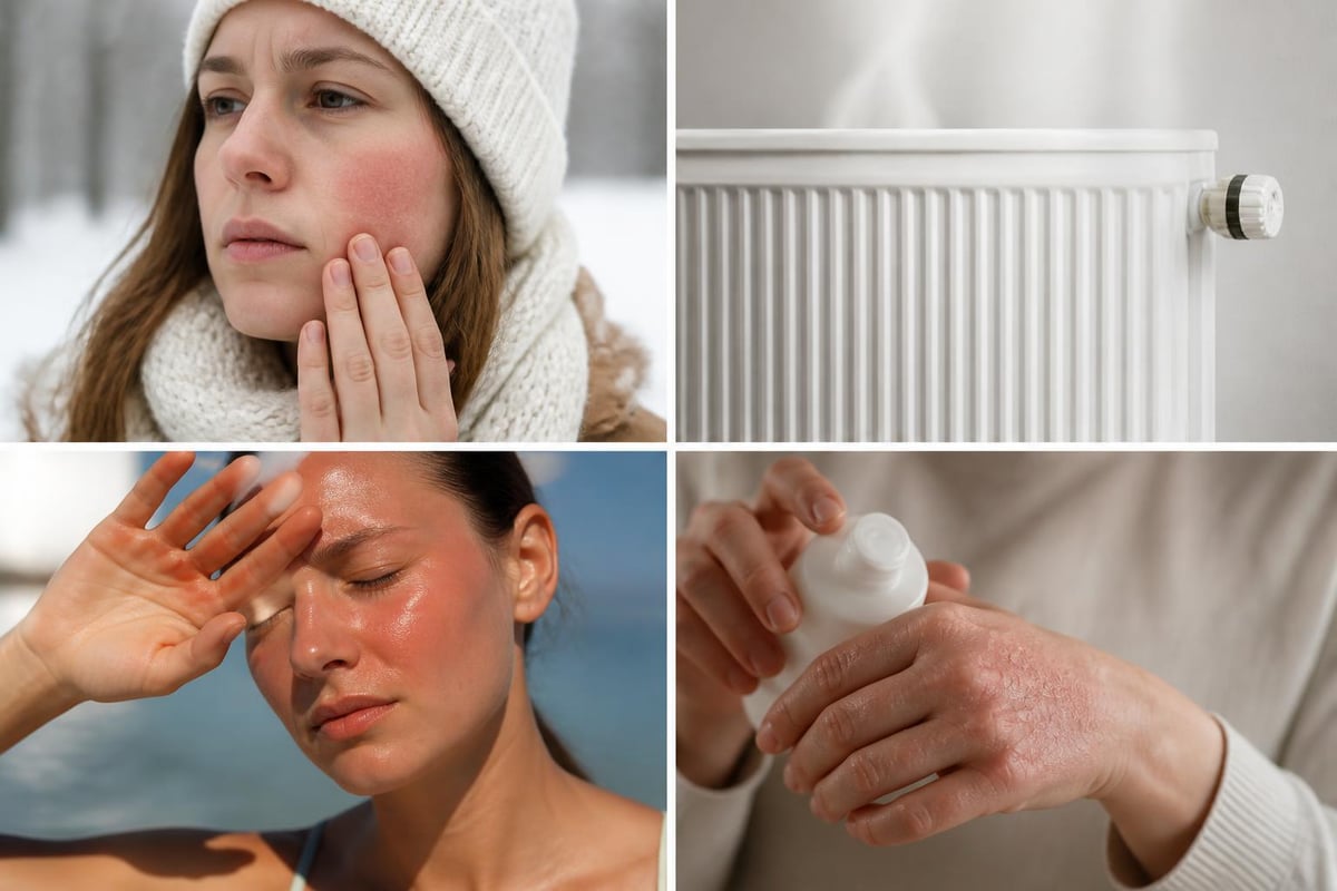 Environmental factors affecting dry skin