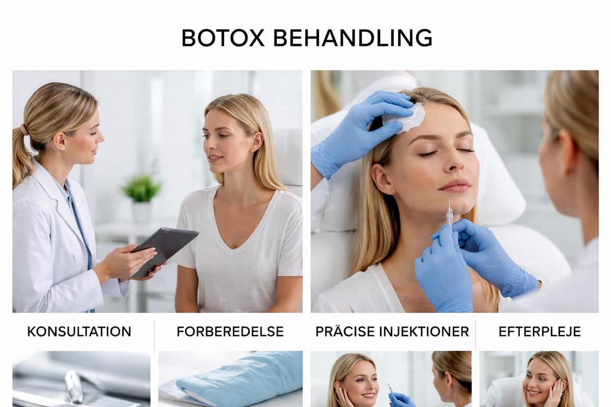 Botox behandlingsproces