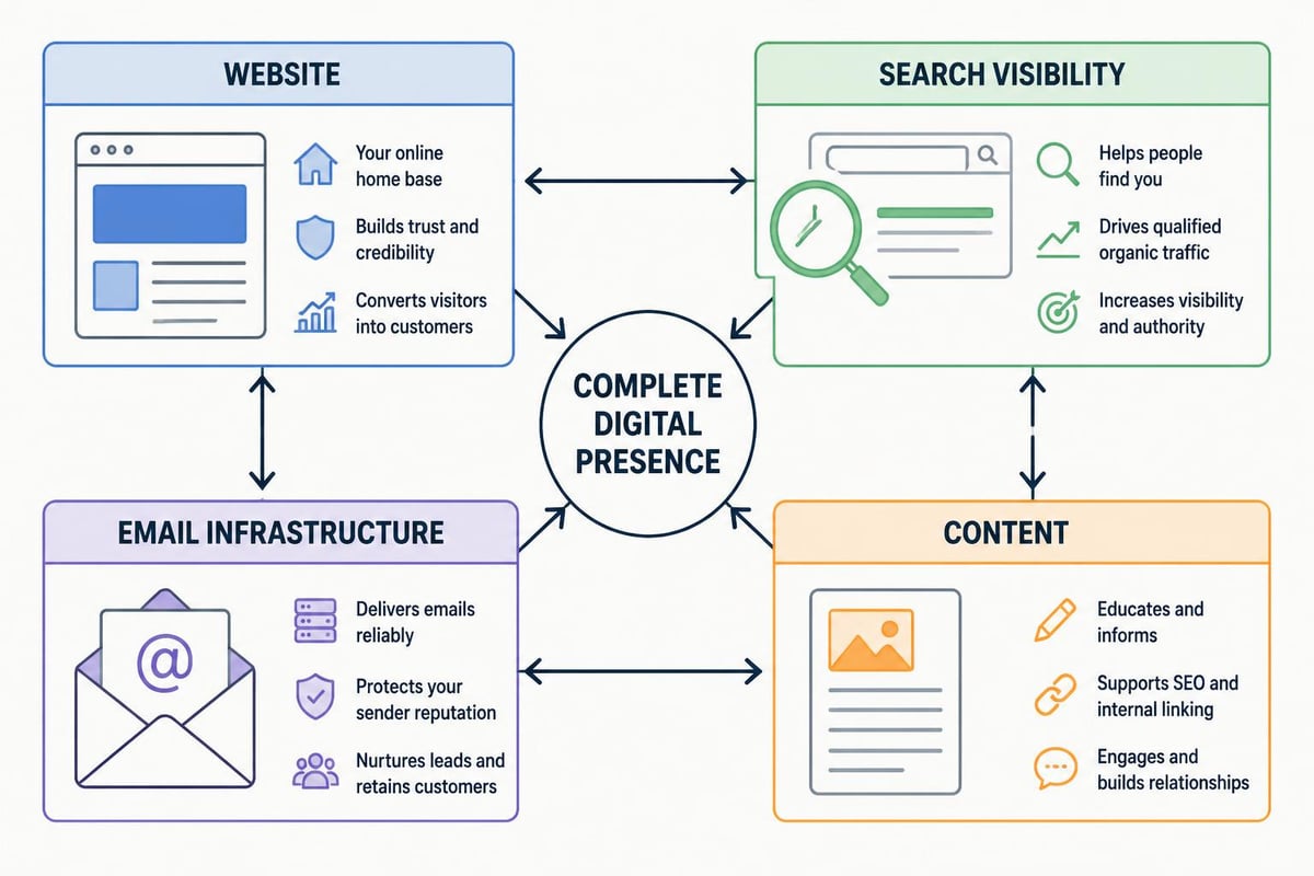 Digital presence components