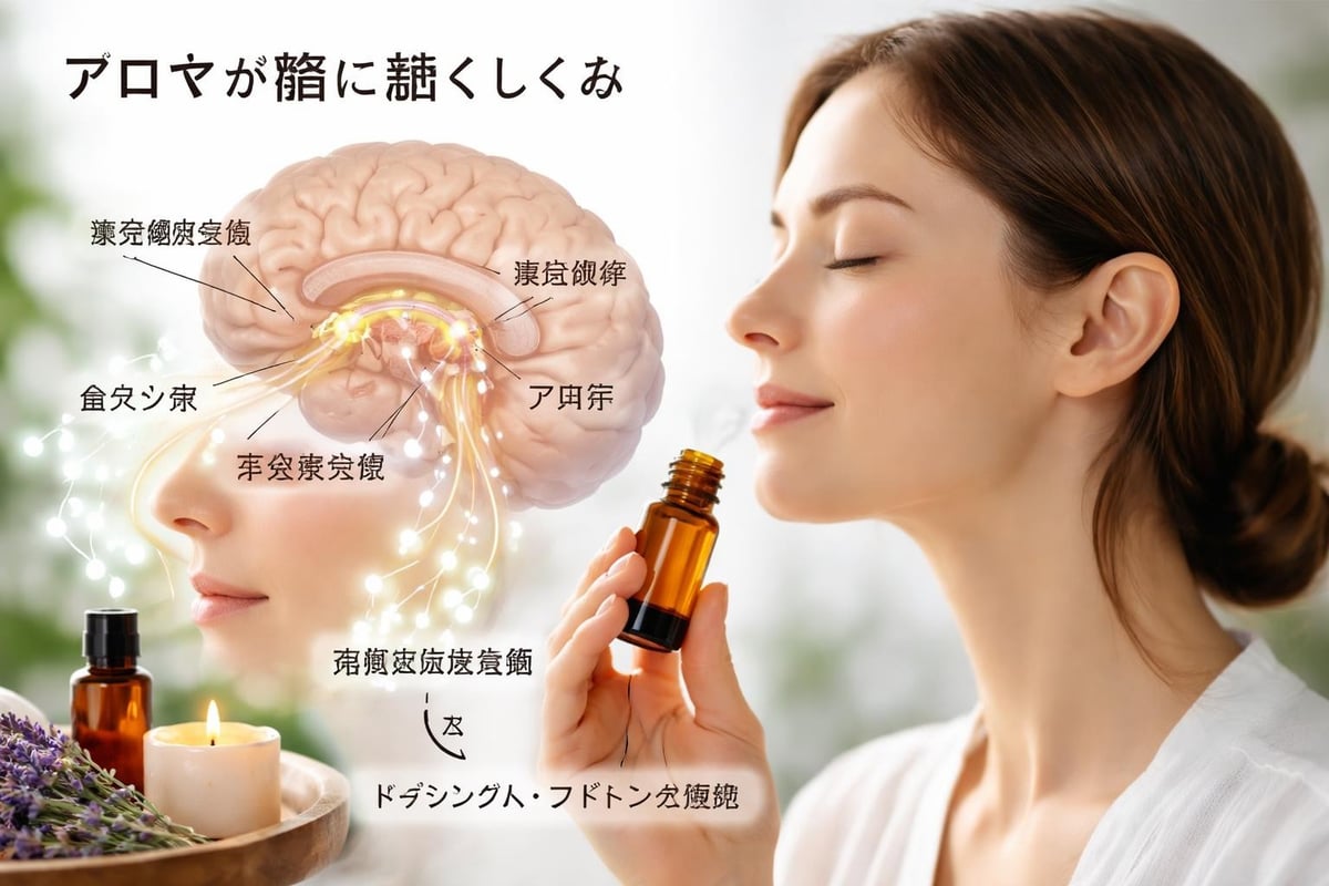 エッセンシャルオイルと脳の関係