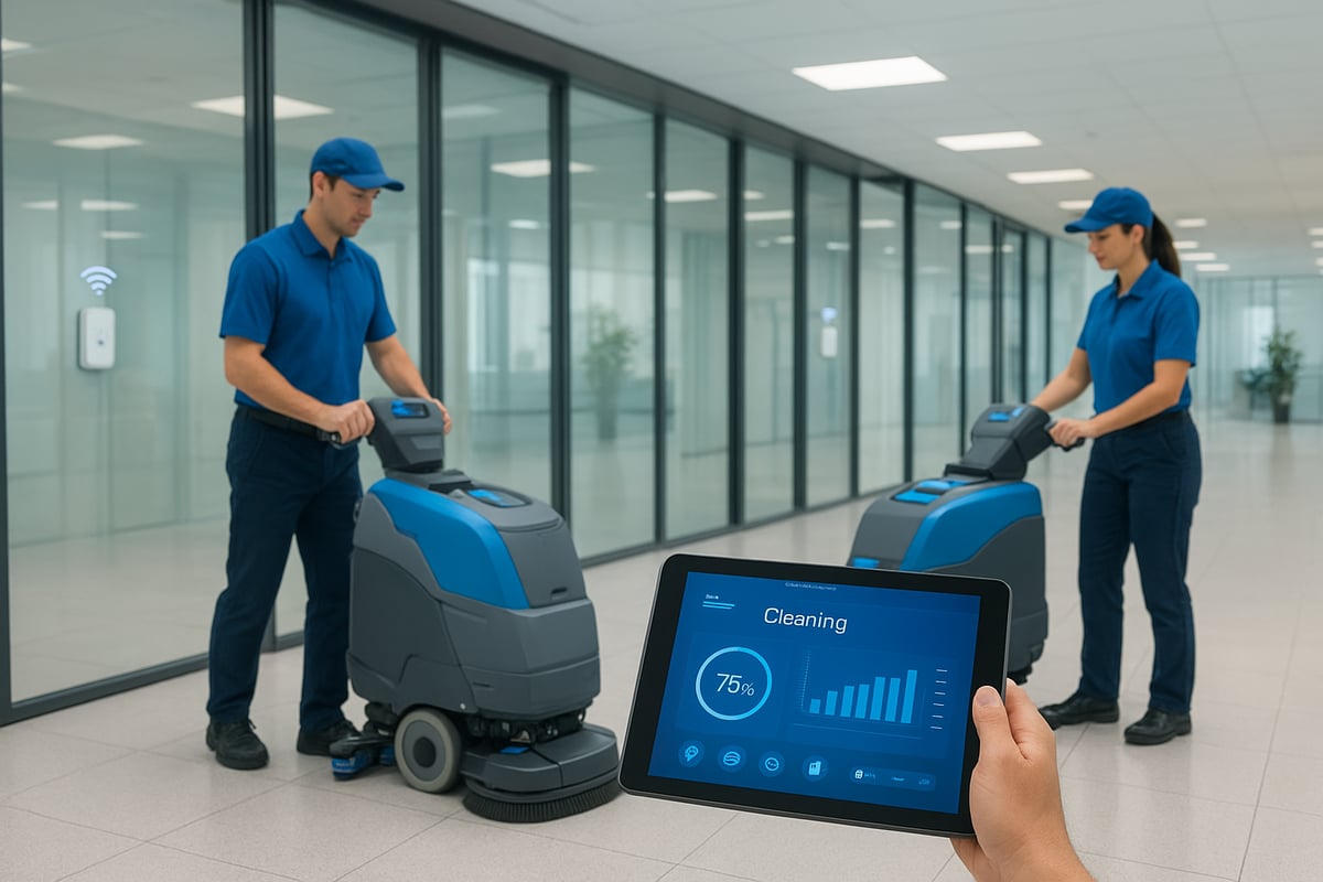 Integrating Technology and Innovation in Cleaning Contracts