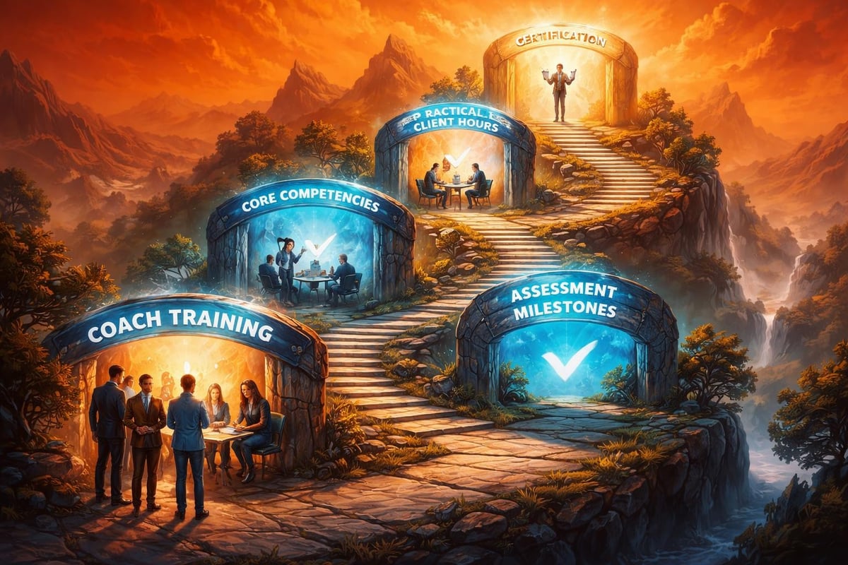 Transformational coaching certification framework