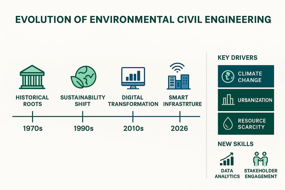 The Evolution of Environmental Civil Engineering