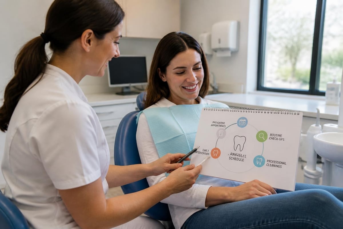 Preventive dental care timeline