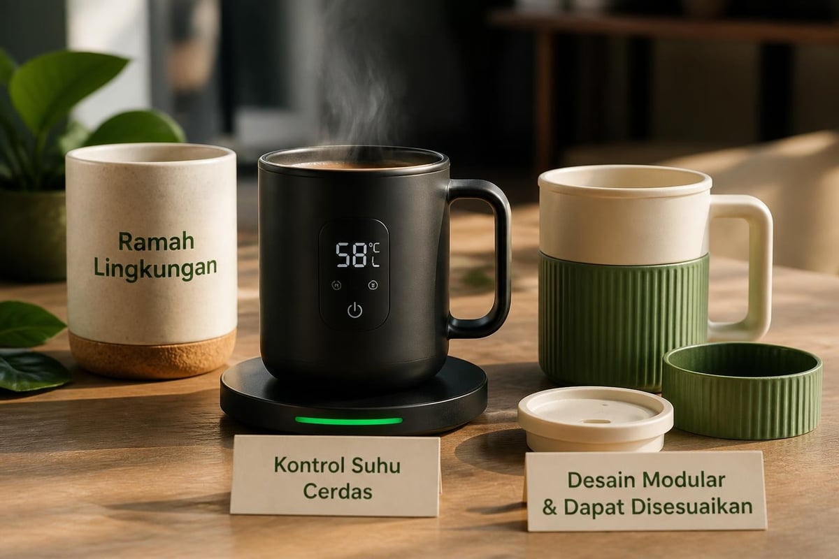 Inovasi teknologi kopi mug modern