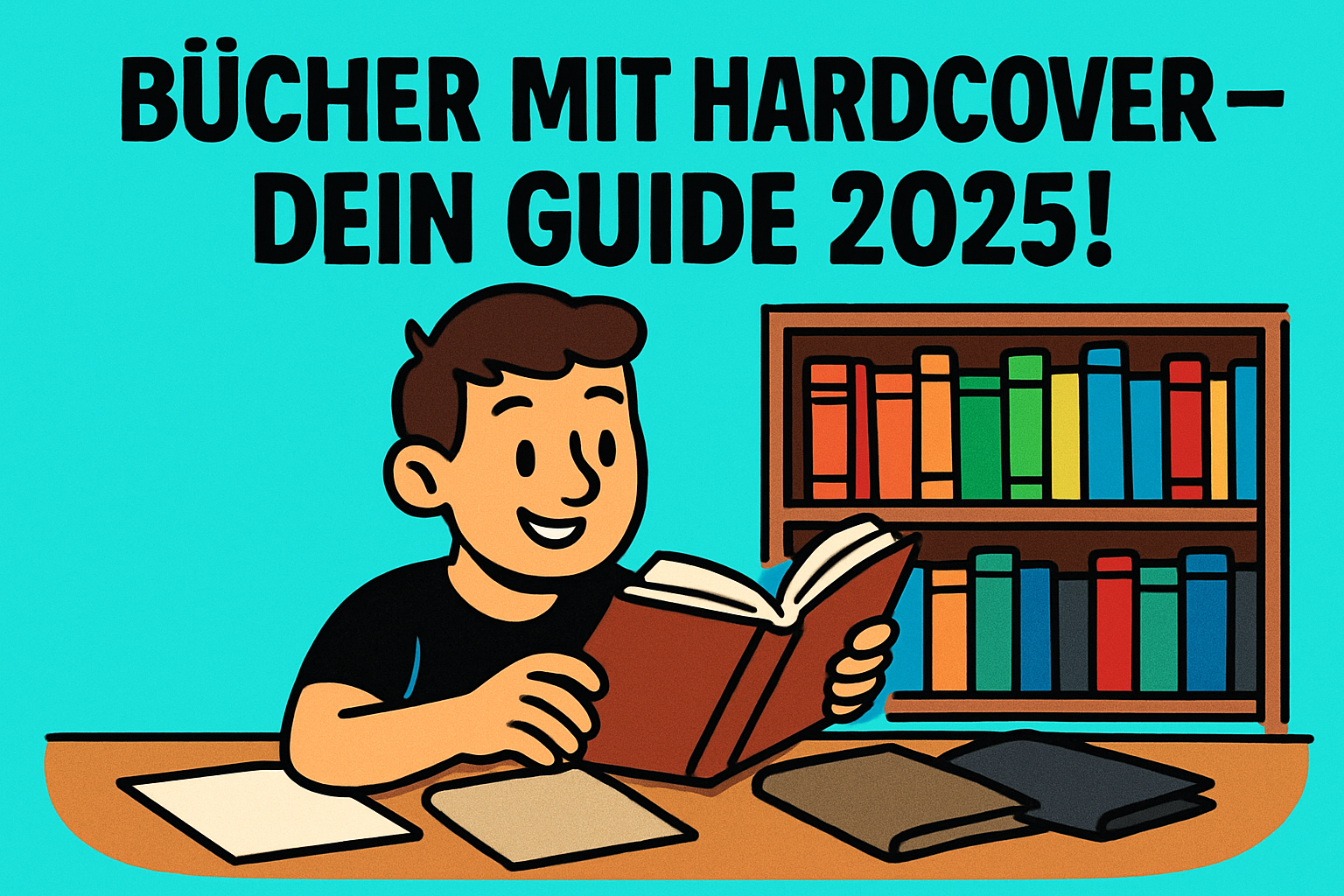 Was sind Hardcover-Bücher? Definition, Merkmale & Vorteile