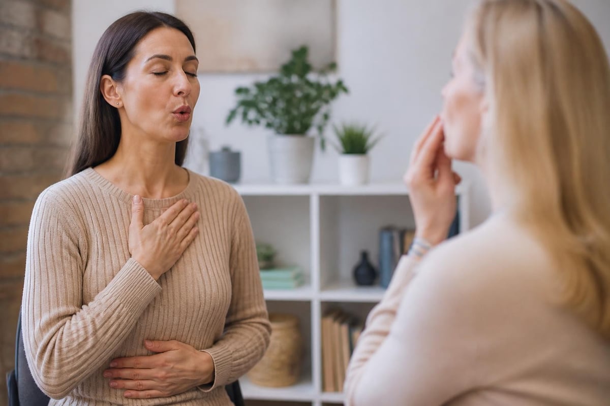 Vocal therapy exercises
