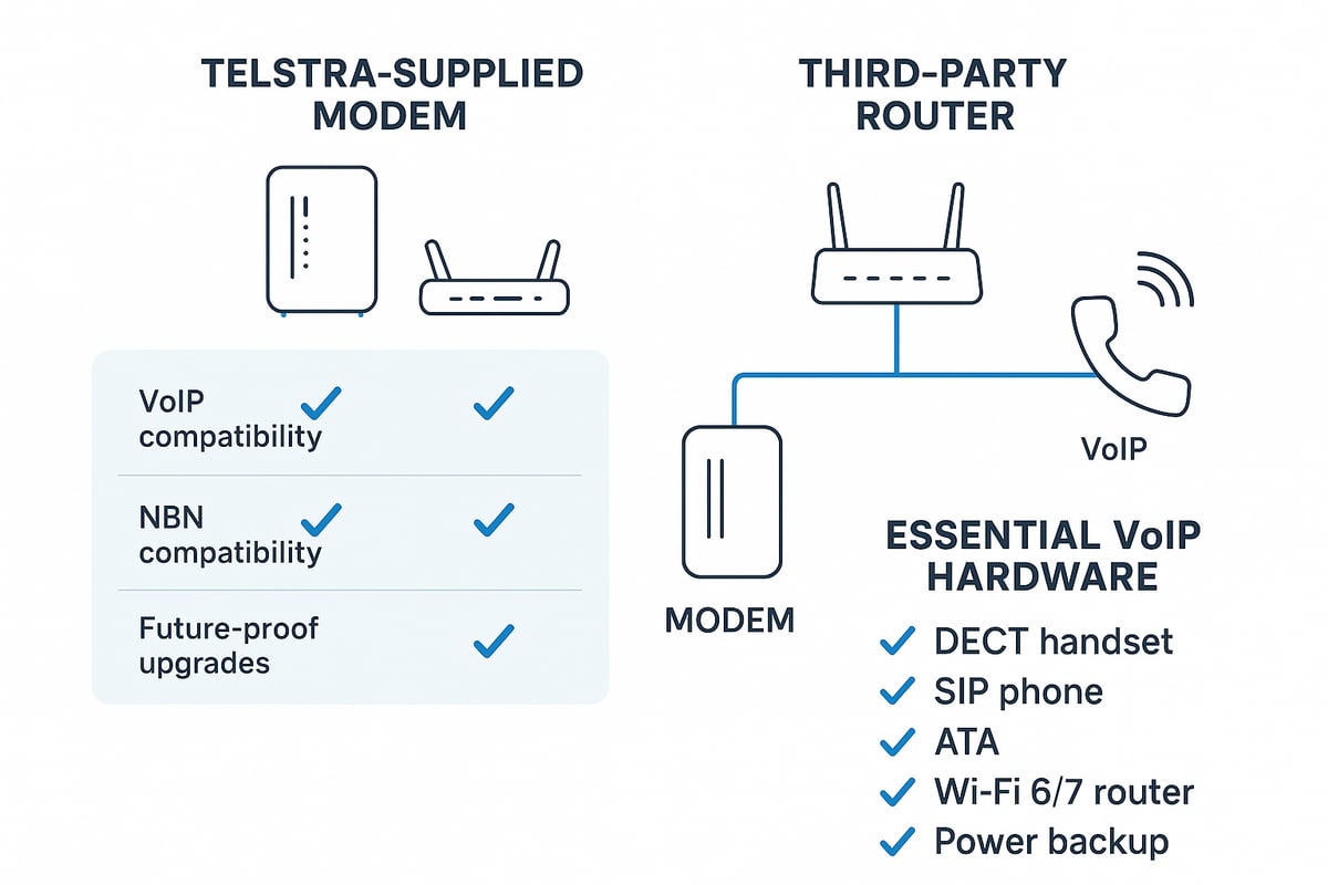 Choosing the Right Hardware for Telstra VoIP