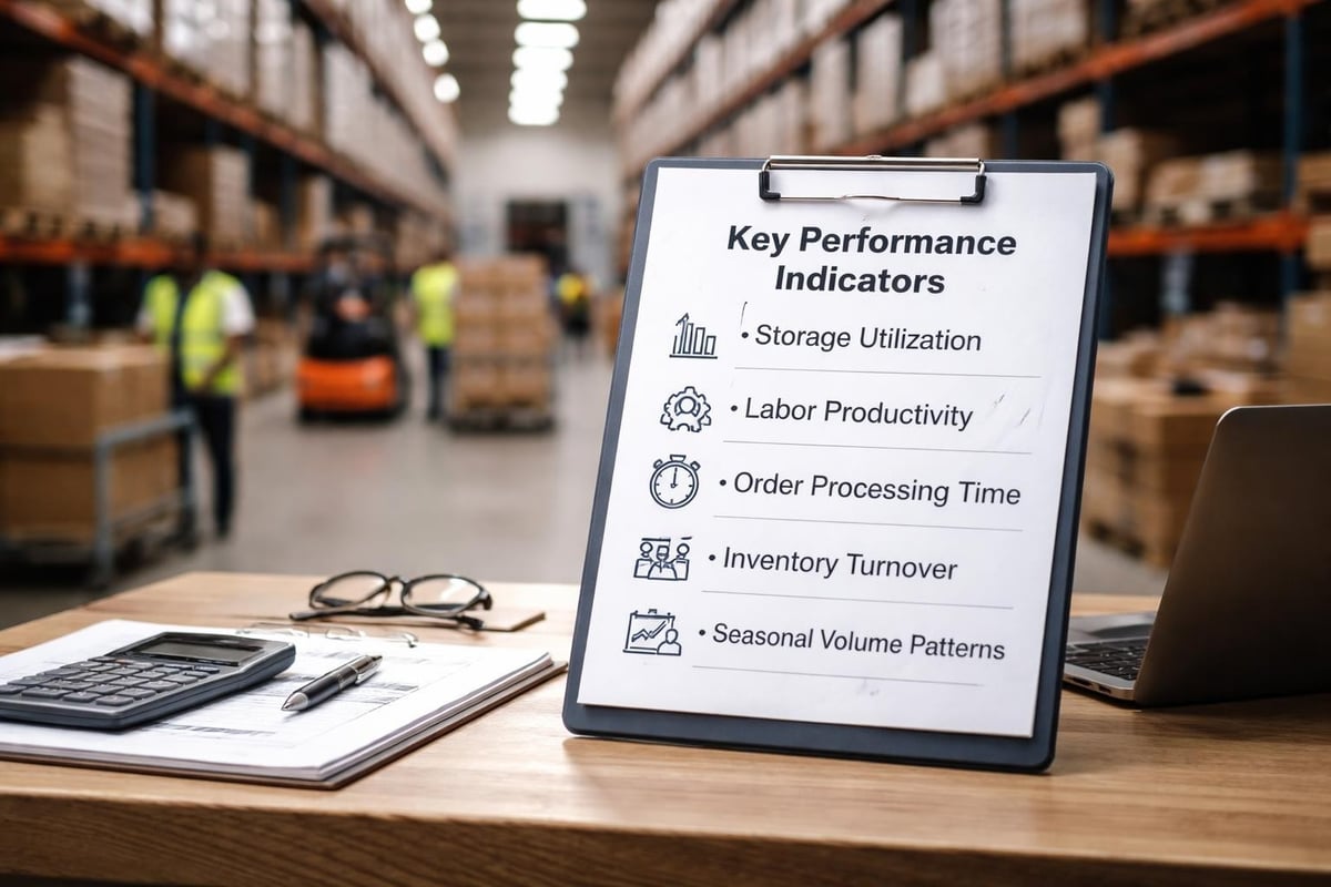 Warehouse scaling metrics