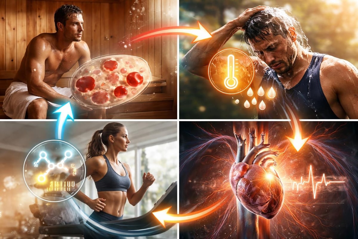 Heat acclimation physiological changes