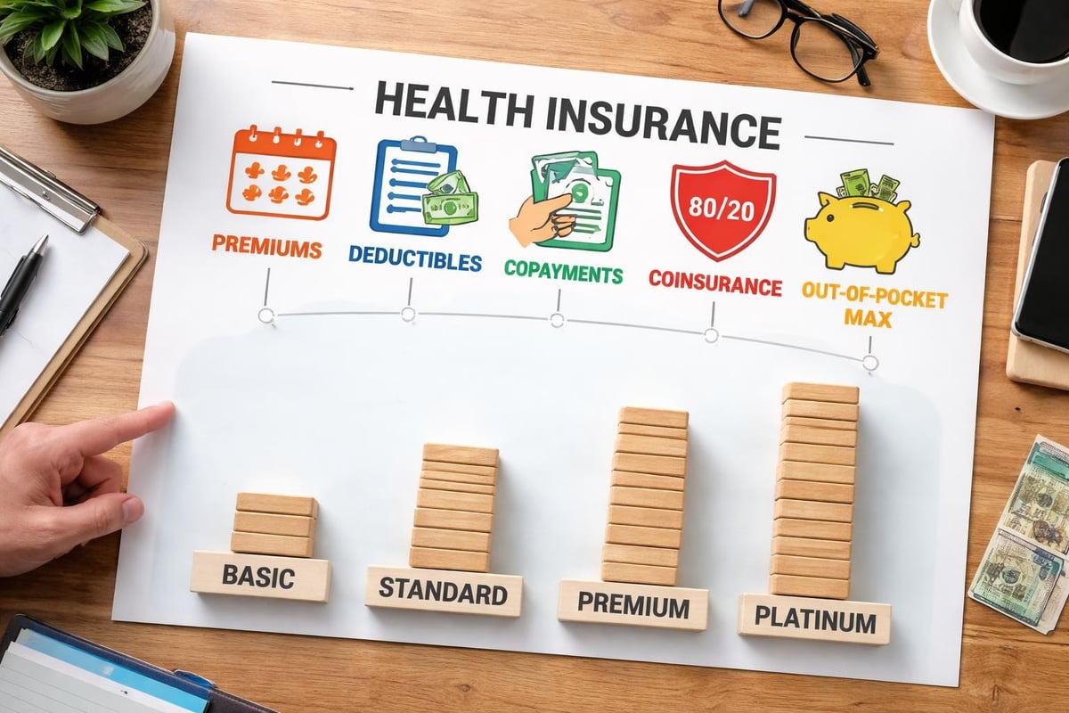 Insurance Companies Health Insurance: A Complete Guide 1 Health insurance coverage components