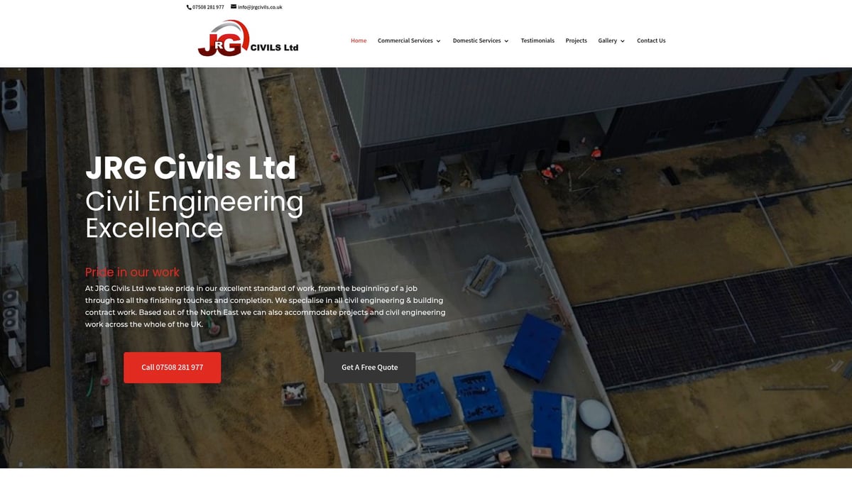 Civil Engineering North East Guide: Insights and Trends 2026 - JRG Civils Ltd: Excellence in North East Civil Engineering