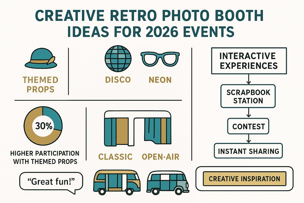 Creative Retro Photo Booth Ideas for 2026 Events