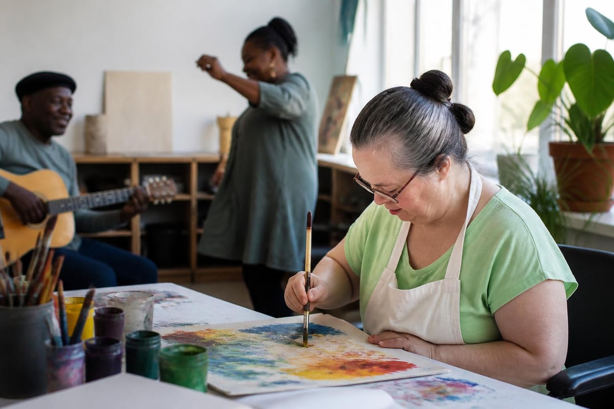 Therapeutic creative activities