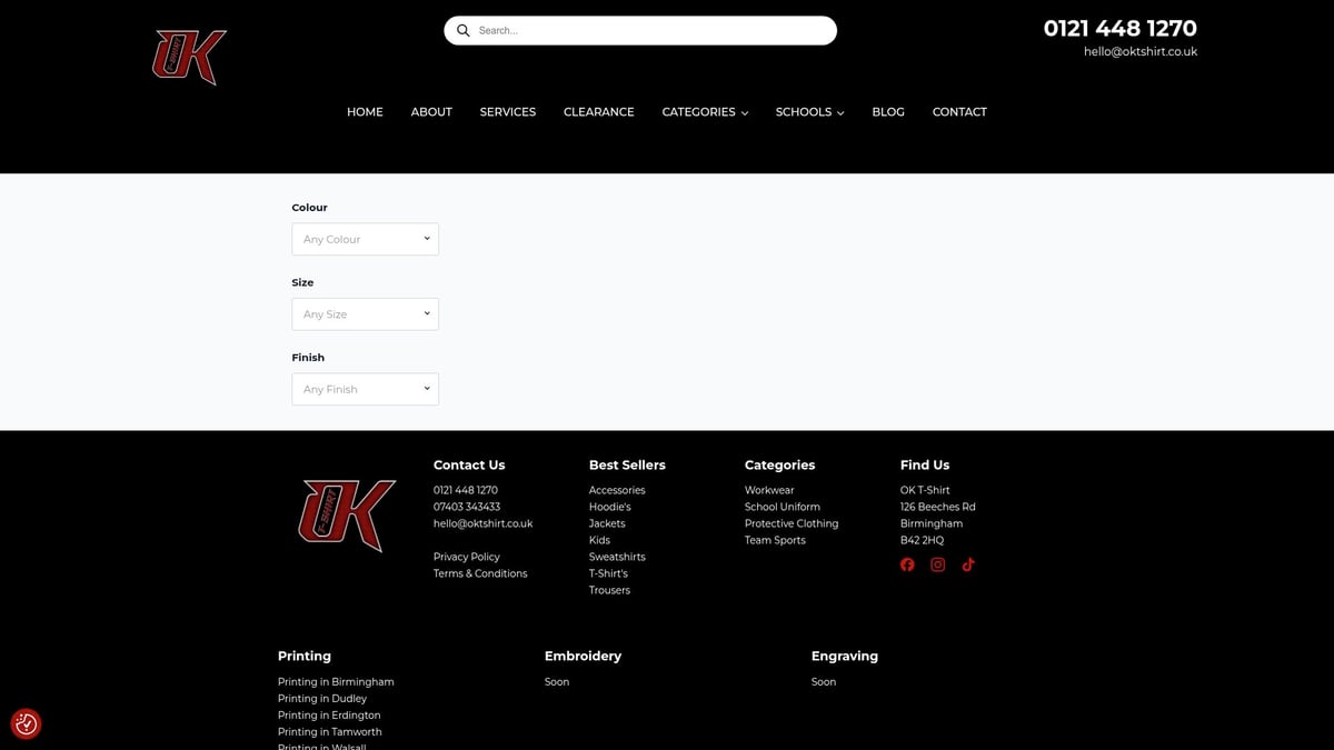 Expert Guide to Shirt Printing Birmingham in 2026 - OK T-Shirt: Local Expertise in Shirt Printing