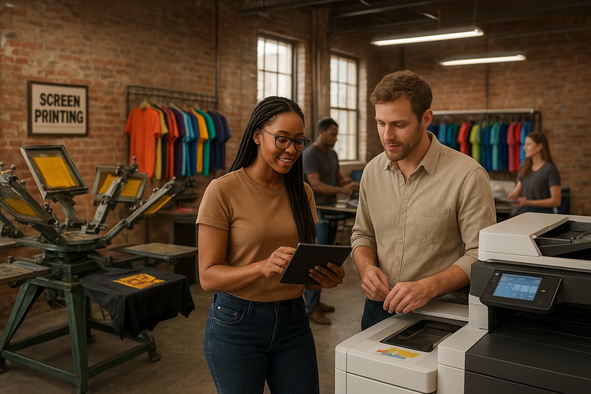 The Evolution of Shirt Printing in Birmingham