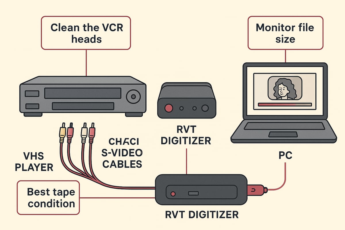 Step 2: Capturing VHS Footage to Your PC