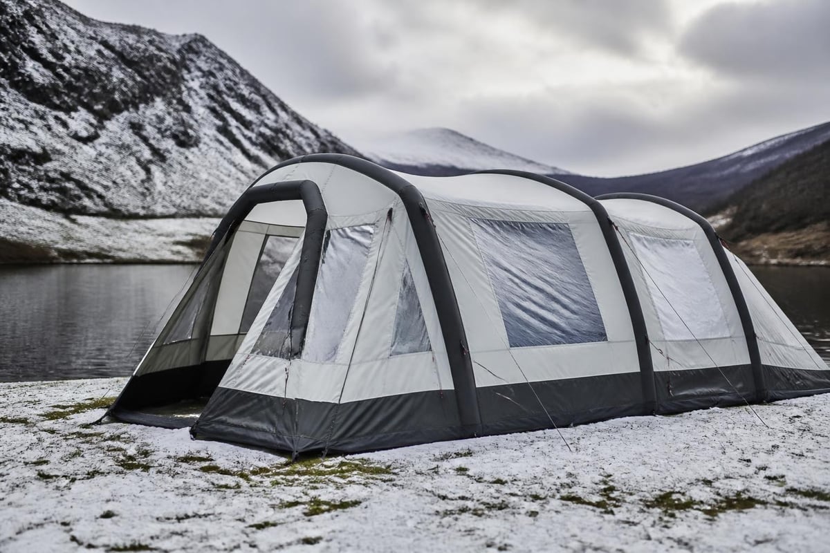 Weather resistance comparison for inflatable tents