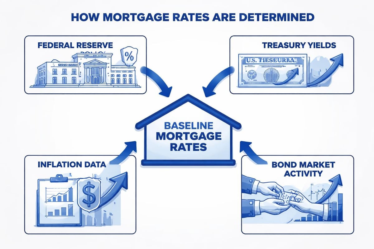 Economic factors affecting mortgage rates