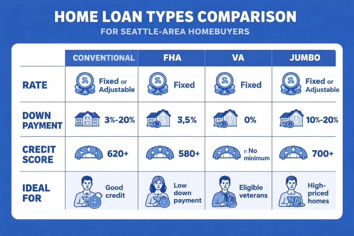 Mortgage product comparison
