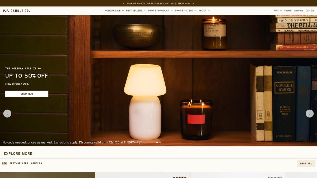9 Must-Try Fall Soy Candles for Cozy Homes in 2025 - P.F. Candle Co. – Spiced Pumpkin Soy Candle