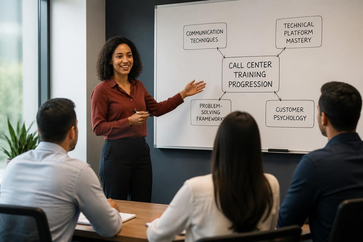 Call center skill development