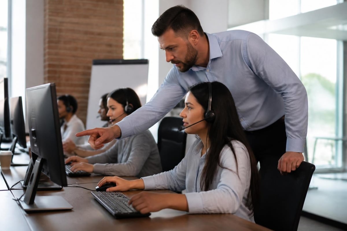 Call center training program
