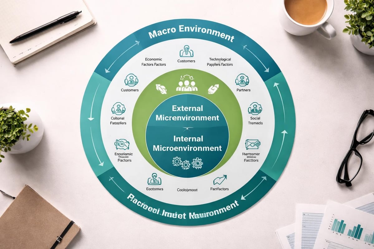 Market environment framework layers