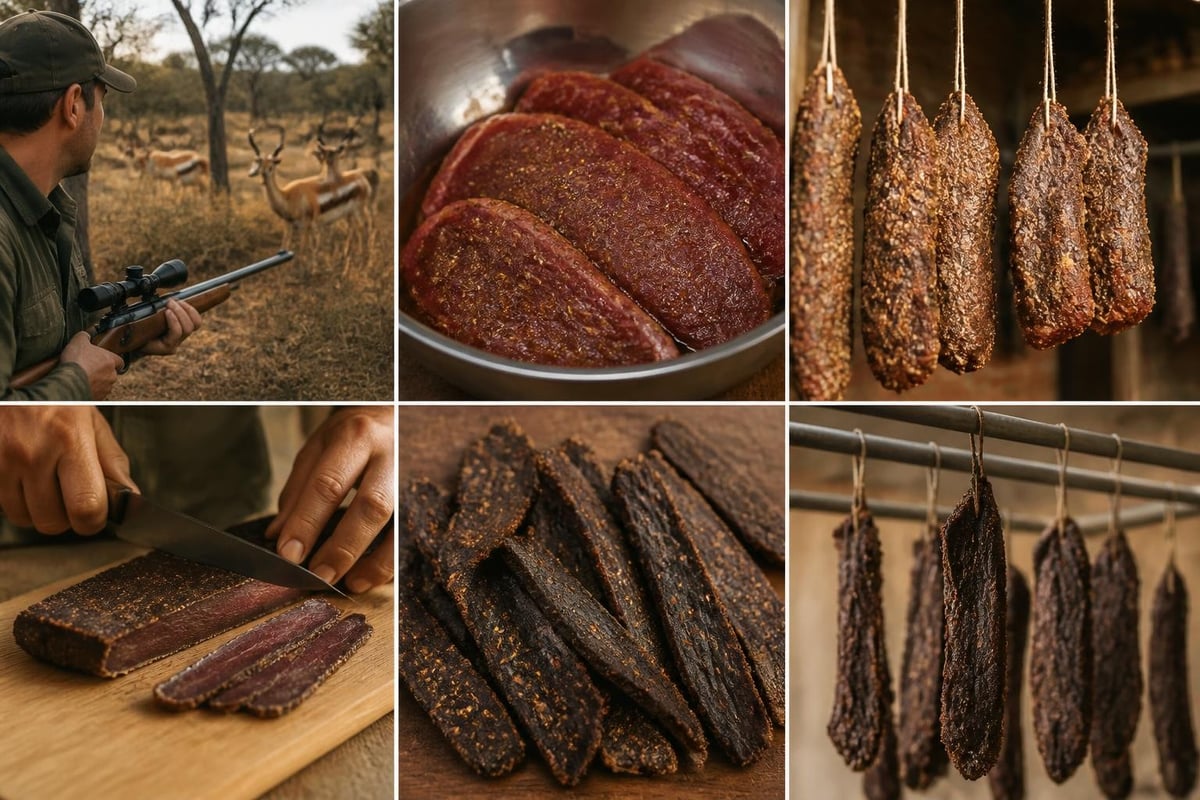 Safari biltong production process