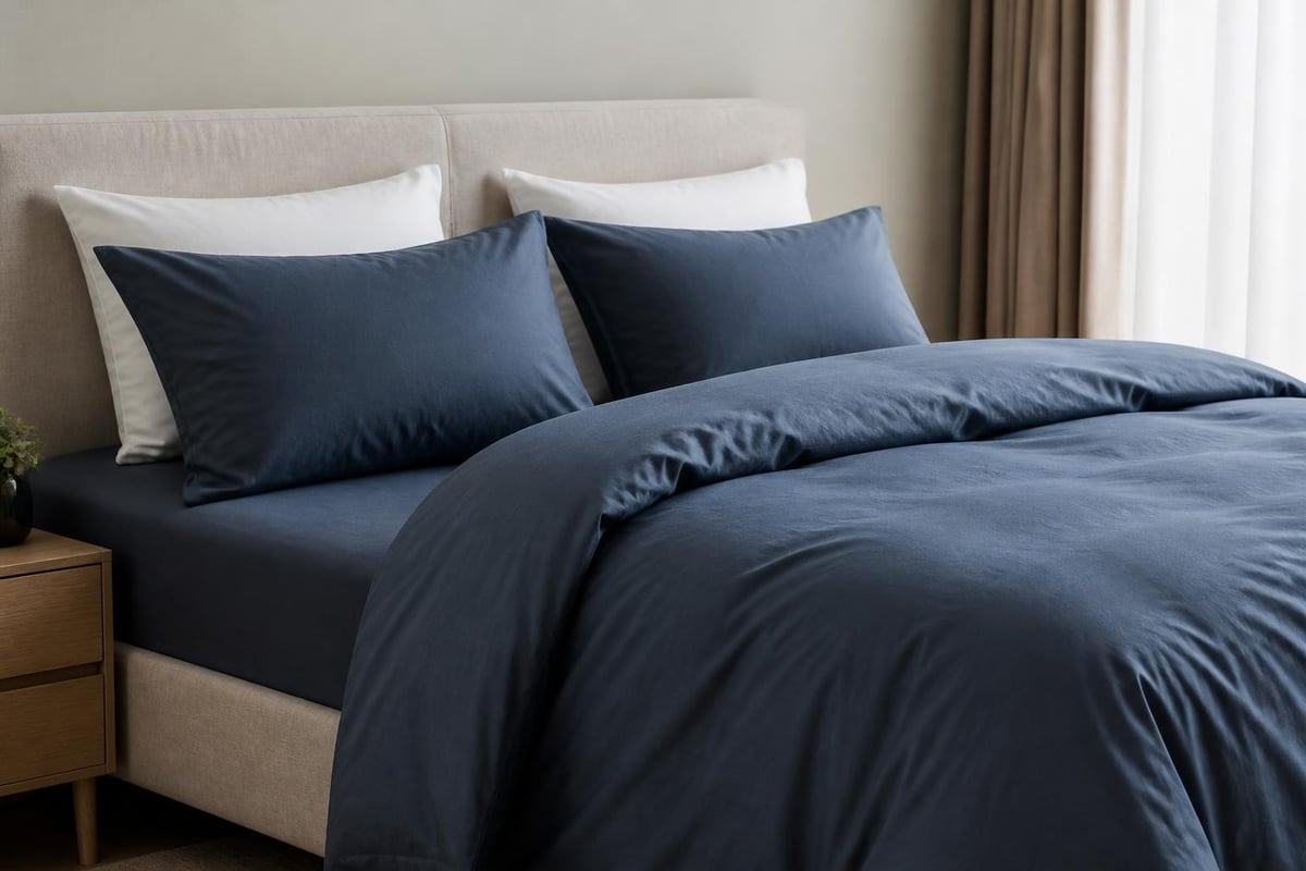 Bedsheet and duvet set components