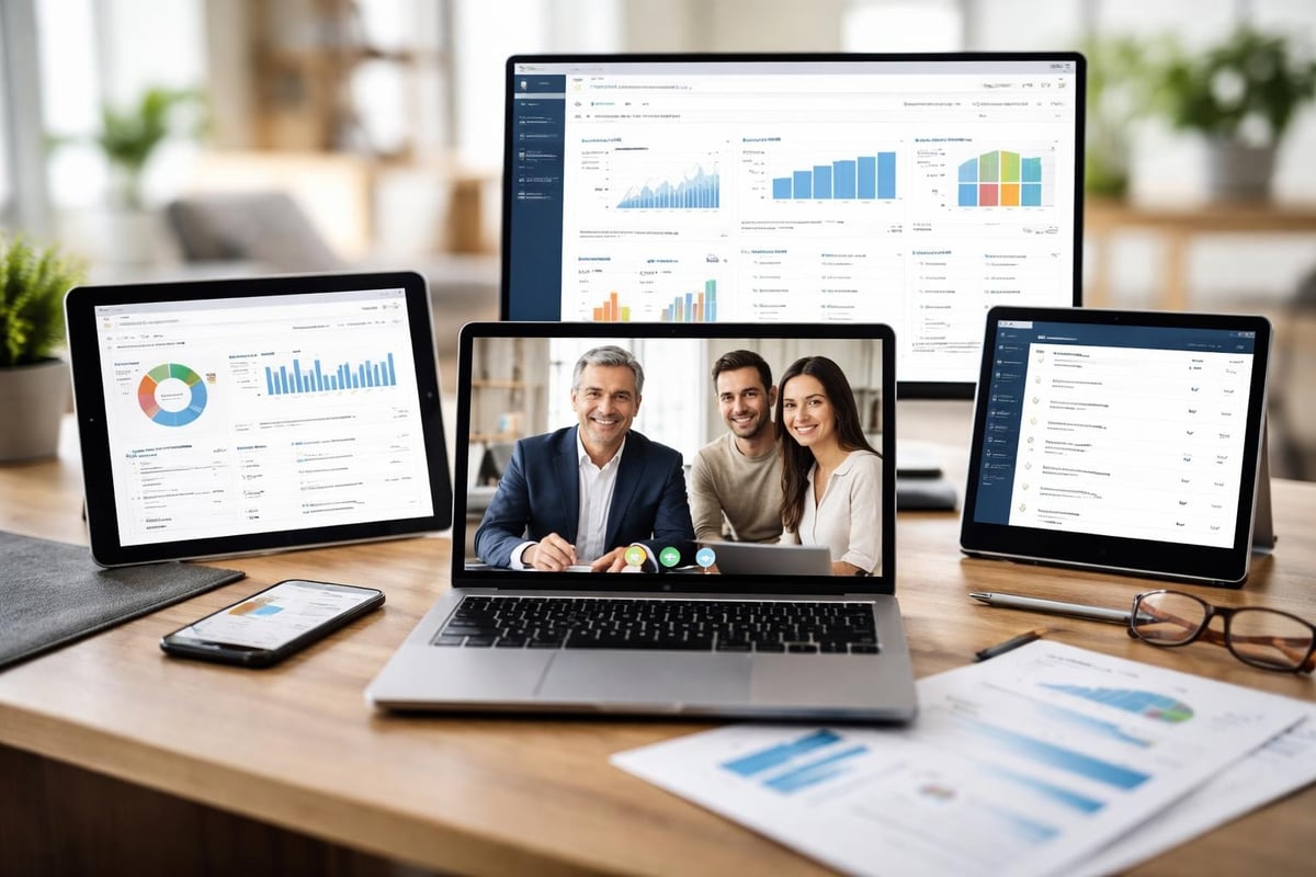 Virtual wealth advisory technology