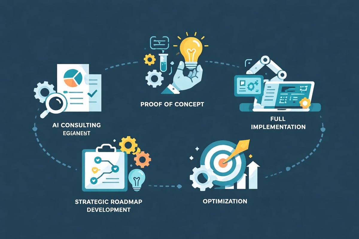 AI consulting engagement phases