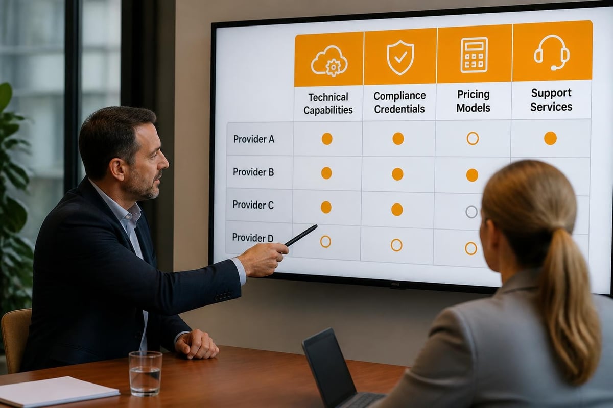Cloud provider evaluation