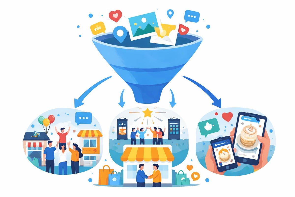 Strategia social media locale