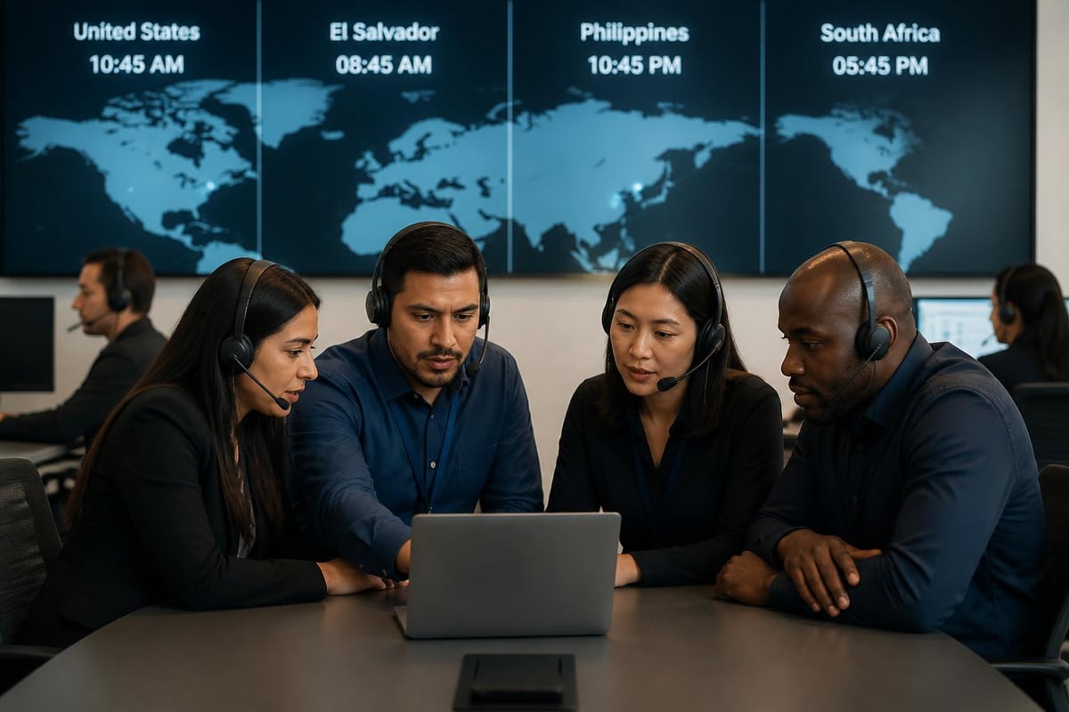 Global contact center infrastructure