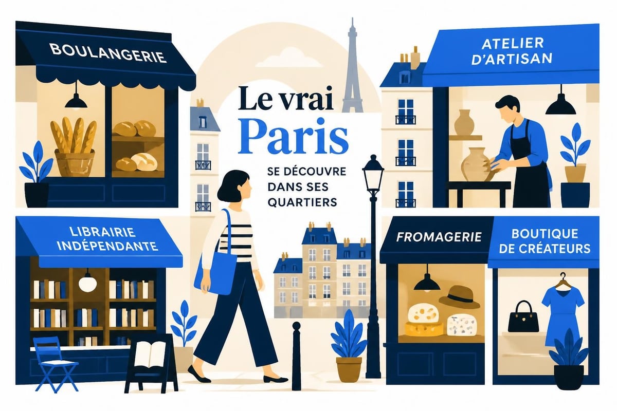 Exploration des quartiers parisiens