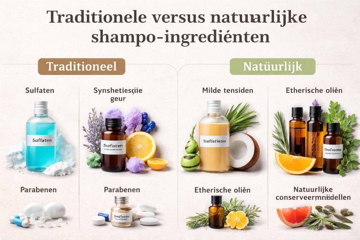 Natuurlijke shampoo ingrediënten