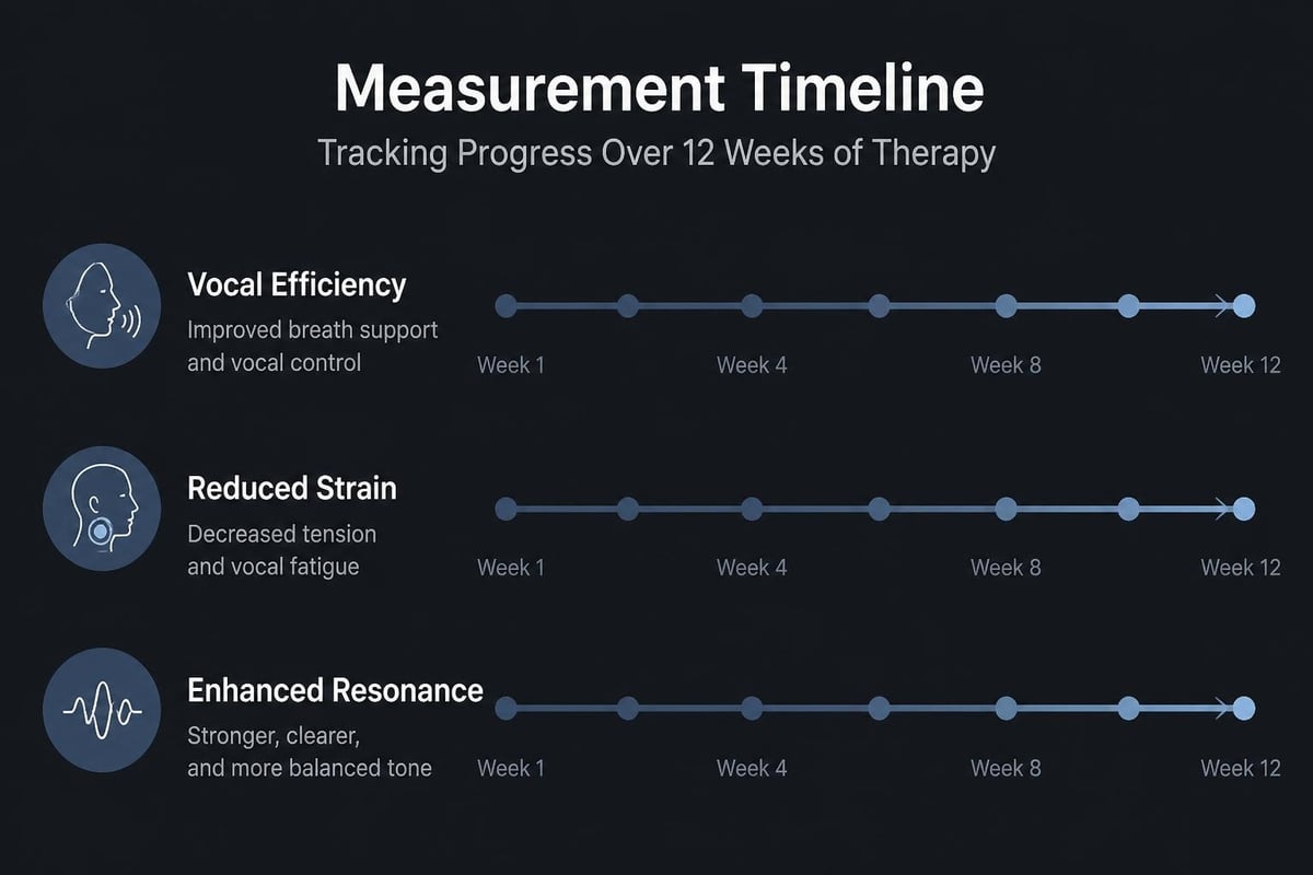 Voice therapy progress tracking
